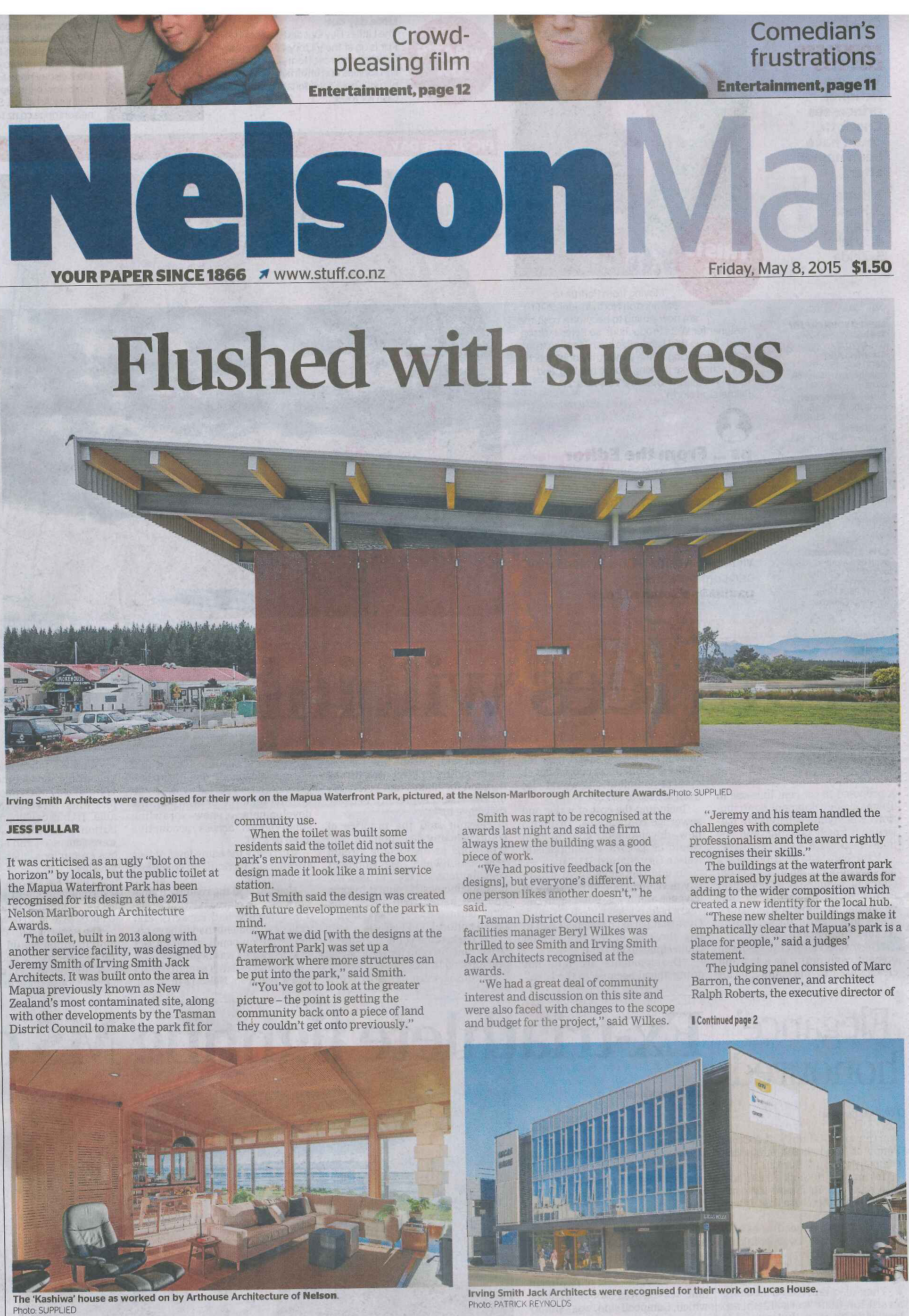 8.5.15 - Front page of the 